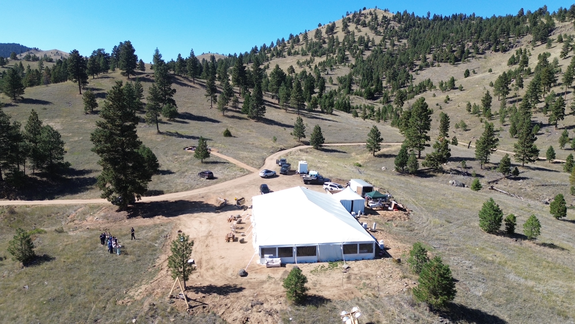 First Services Group Montana training facility and surrounding terrain